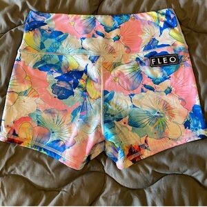 FLEO mermaid floral PHR shorts